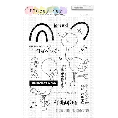 Tracey Hey Stempel - Flamingle